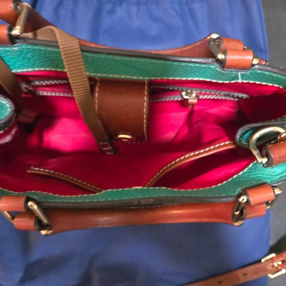 Dooney & Bourke Pebble Grain Small Zip Satchel - Picture 2 of 8